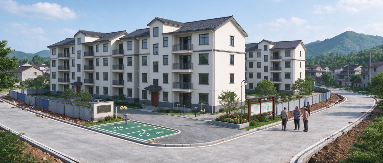 城西街道流里塘村里界自然村二区多层住宅配套设施建设及周边道路硬化工程